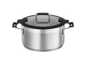 Rösle Kochtopf niedrig 24cm SILENCE PRO, Kochtopf, Stahl, Edelstahl, Glaskuppel?, Deckel mit Dampfventil