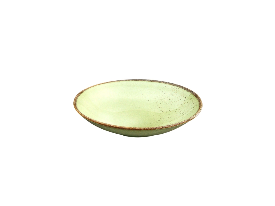 CreaTable Suppenteller Nature Collection in Farbe Green glänzend