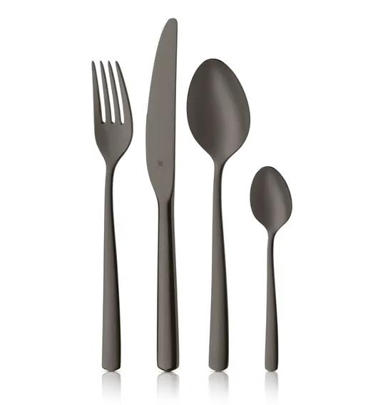 WMF Besteckset 24-tlg. BOSTON in dark passion, Besteck, Gabel, Löffel
