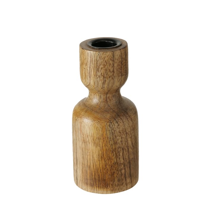 Boltze Kerzenleuchter Szura 13 cm in Mango natur