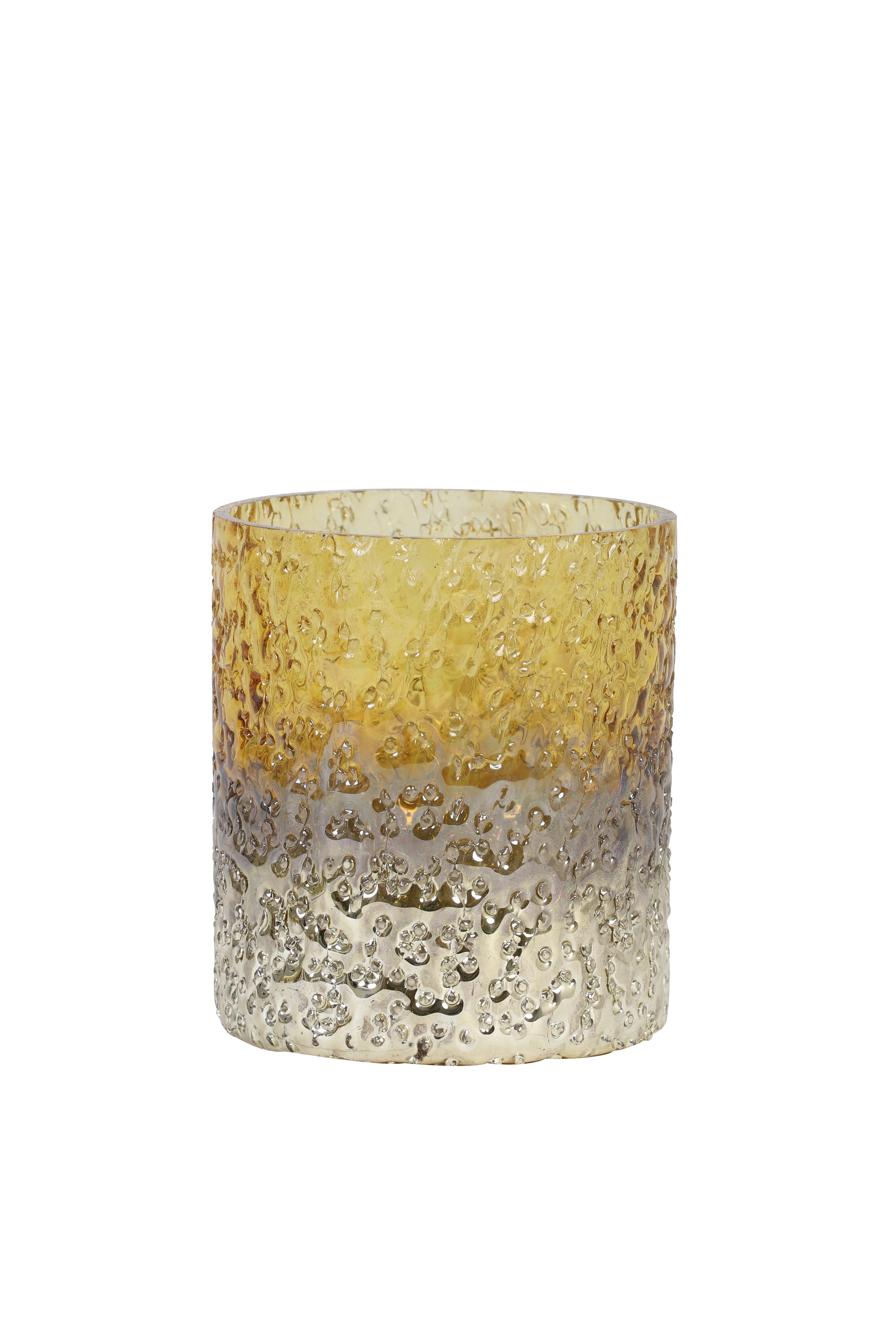 Light & Living Teelicht Bulun in Gold Silber