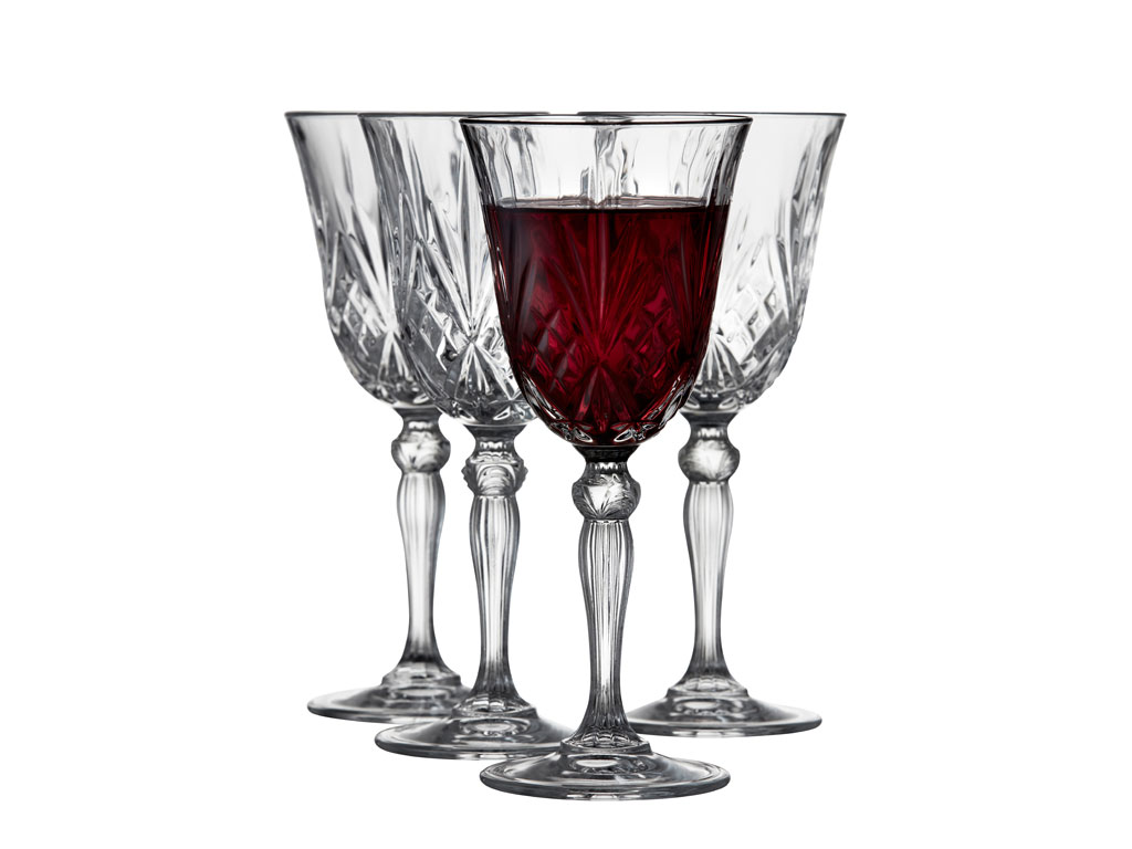 F&H Rotwein MELODIA 0,027 Liter in Farbe Klar