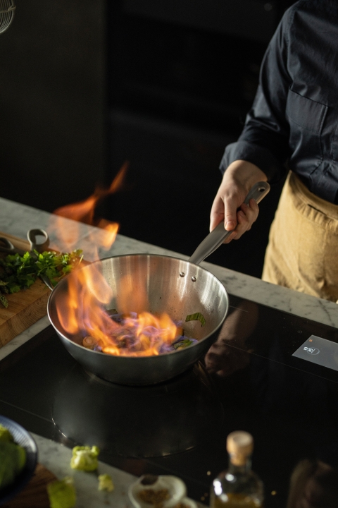 Fiskars Wok ALL STEEL 28cm Fiskars Wok ALL STEEL 28cm