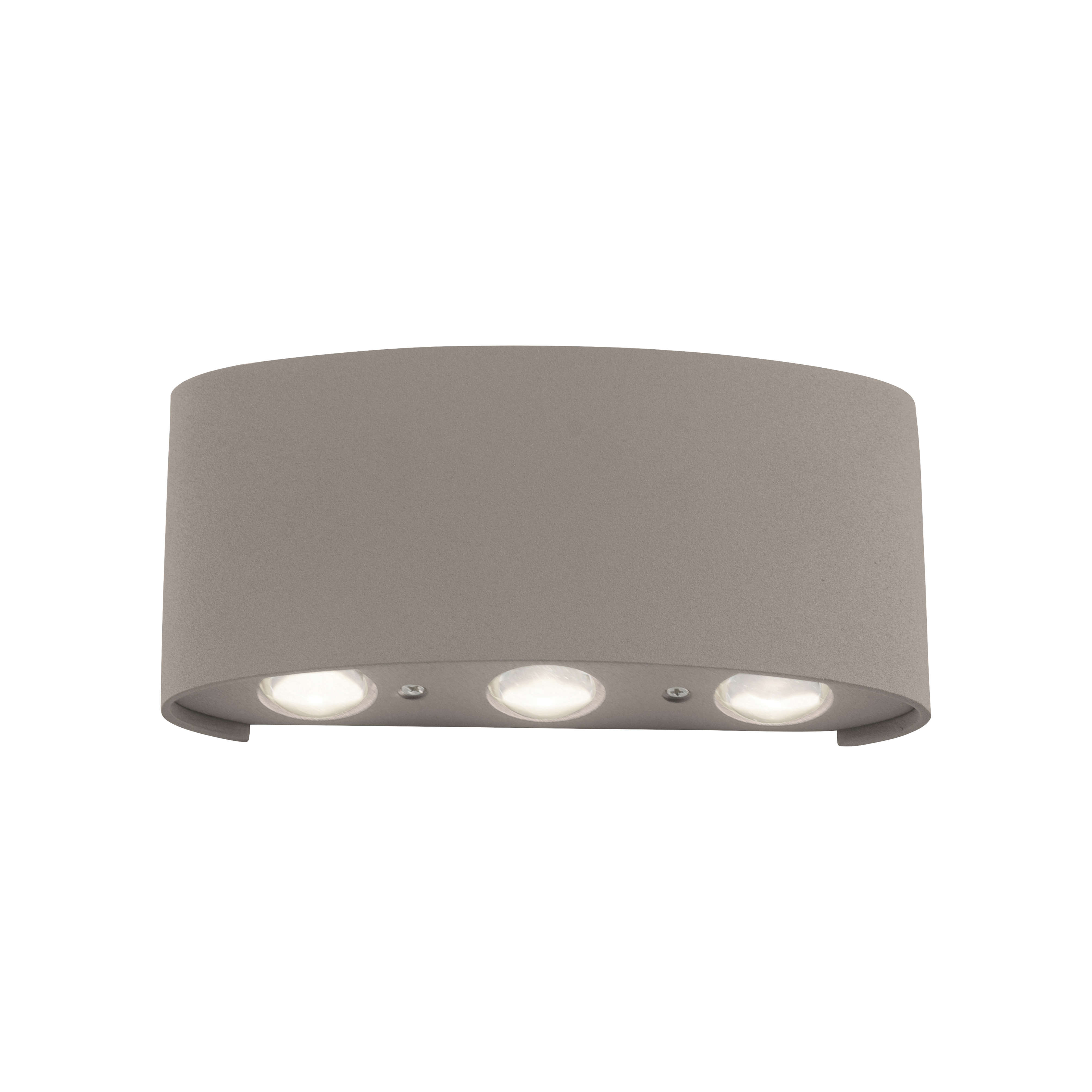 Paul Neuhaus LED-Wandleuchte CARLO 6-flammig in Farbe sand, Wandlampe, Wandleuchte, LED, Beige, Rund