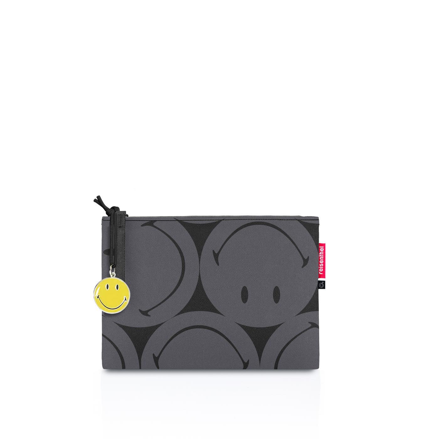 Reisenthel CASE 1 in Farbe smiley grey, Portemonnaie, Geldbörse, Clutch, Geldbeutel, Reißverschluss