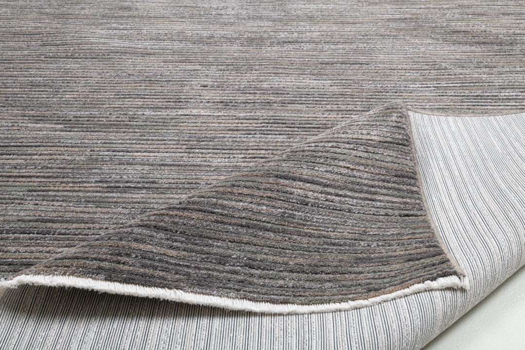 Theo Keller Webteppich Corduletta ca. 160x230cm in Farbe Dark Grey
