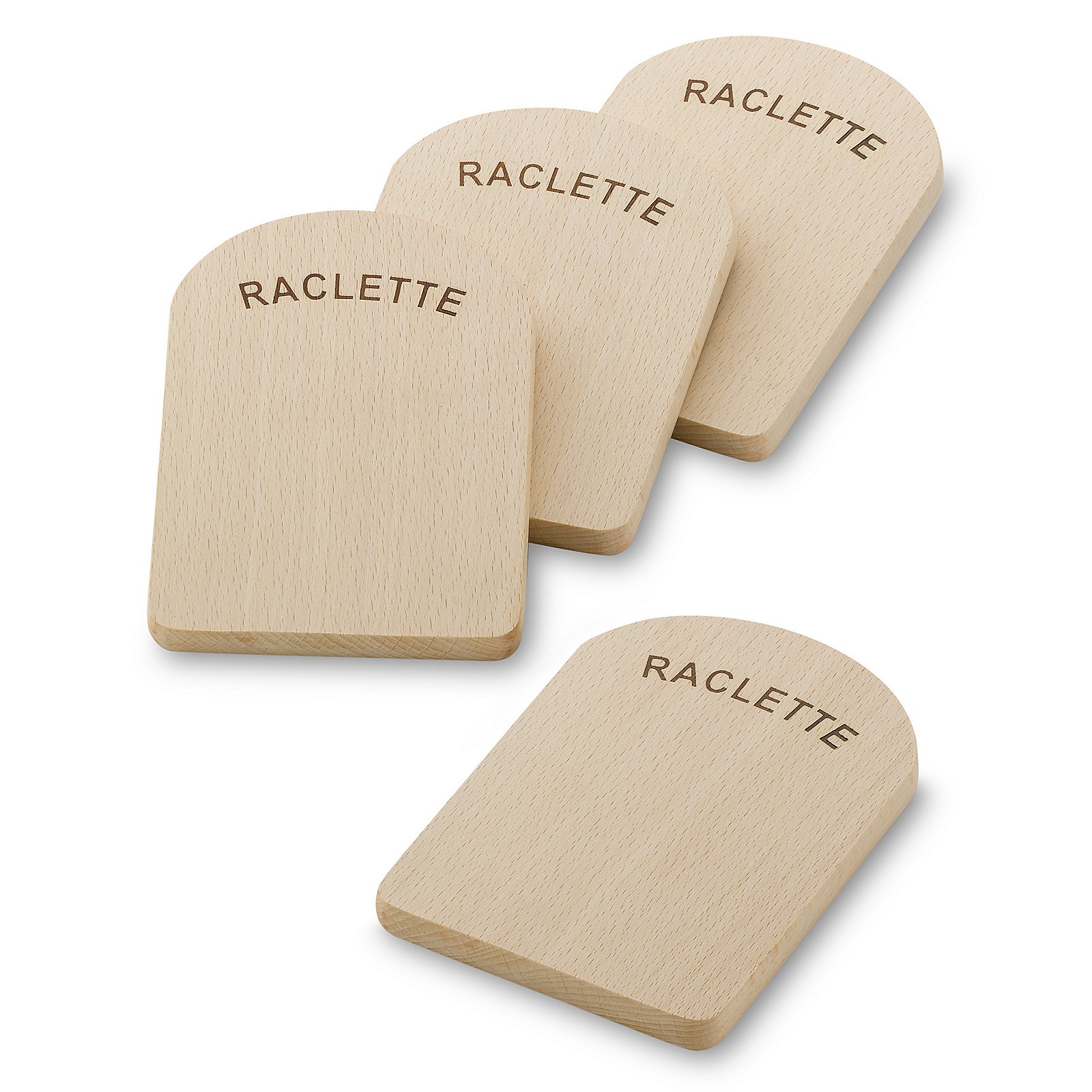 Kela Raclette-Brettchen BAAR in Farbe hellbraun