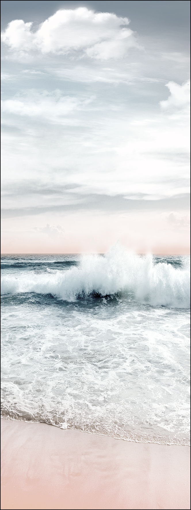 ProArt Glas-Art 30x80cm Sea Waves III