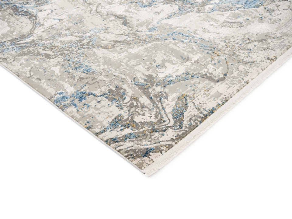 OCI Webteppich You ca. 160 x 230 cm in grau blau