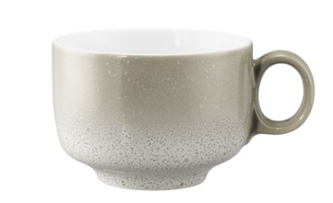 Seltmann Weiden Milchkaffeeobertasse 0,35 l Sento Home 10909 Aura cream , Schale, Suppenschüssel, Tasse, Porzellan, Töpferei