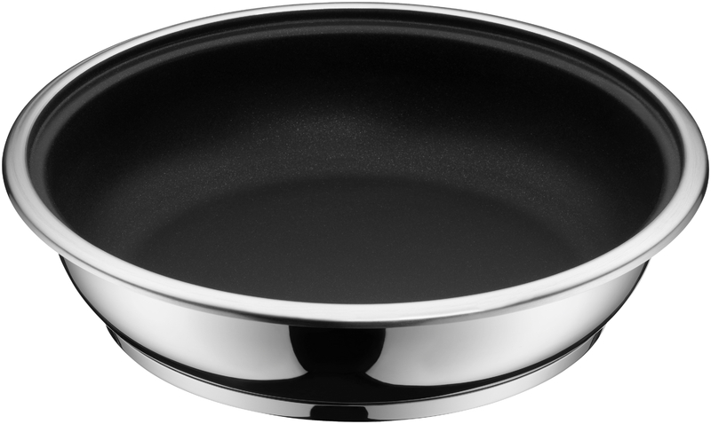 WMF Click&Serve Bratpfanne Ø 24cm in Edelstahl/schwarz WMF Click&Serve Bratpfanne mit in Edelstahl/schwarz