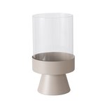 Boltze Windlicht Pallas 28cm EVERYDAY in Glas/Metall