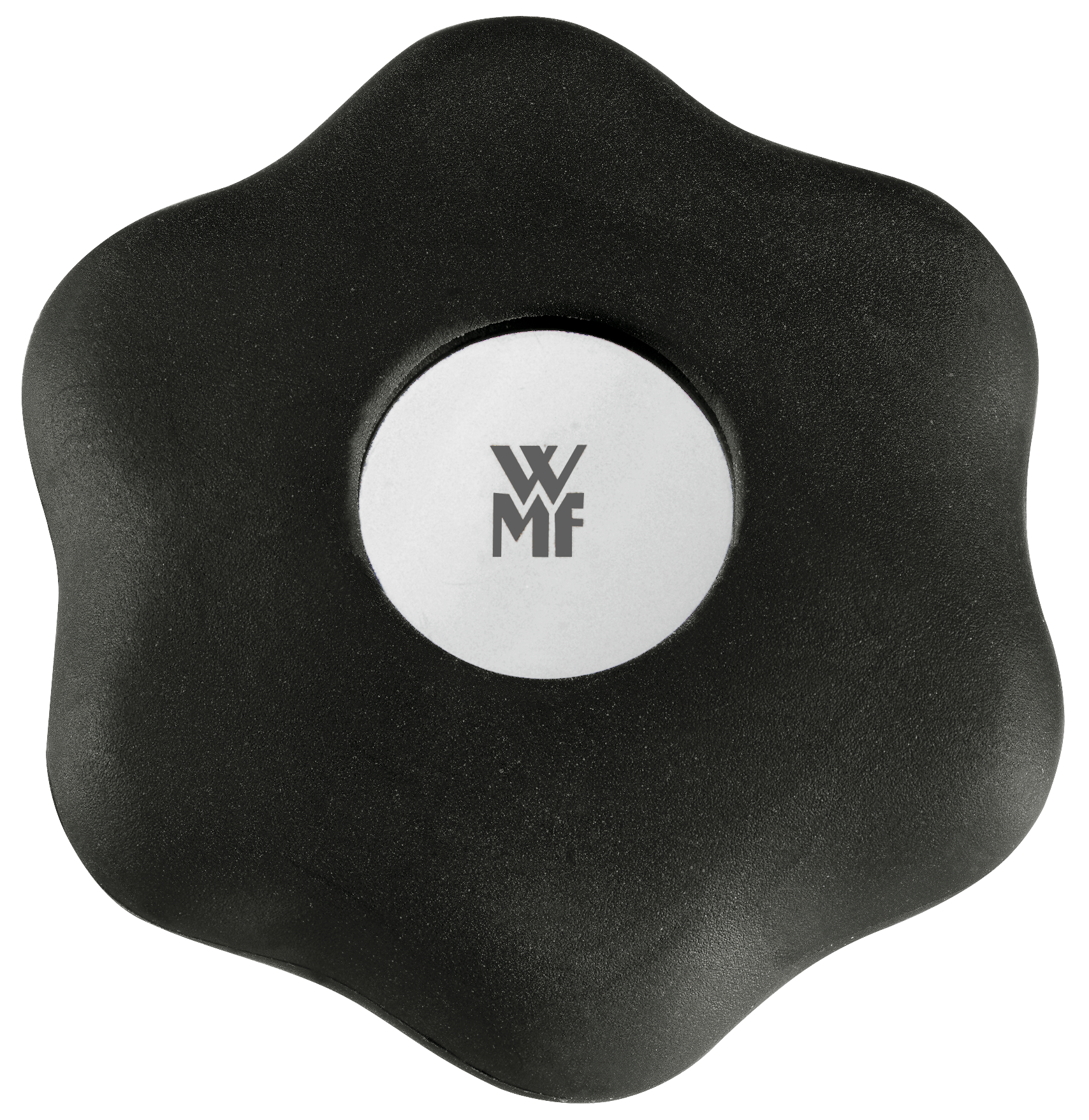 WMF Clever & More Deckelöffner in tranparent/schwarz