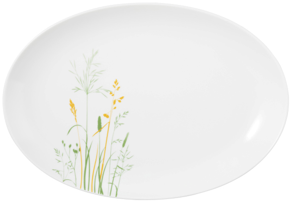 Seltmann Weiden Servierplatte oval 35x24cm Liberty 65300 Meadow Grasses green