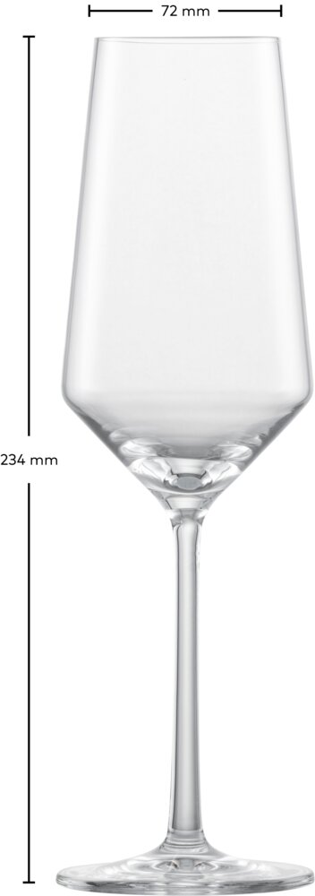 Zwiesel Glas Champagnerglas PURE 297ml Zwiesel Glas Champagnerglas PURE 297ml