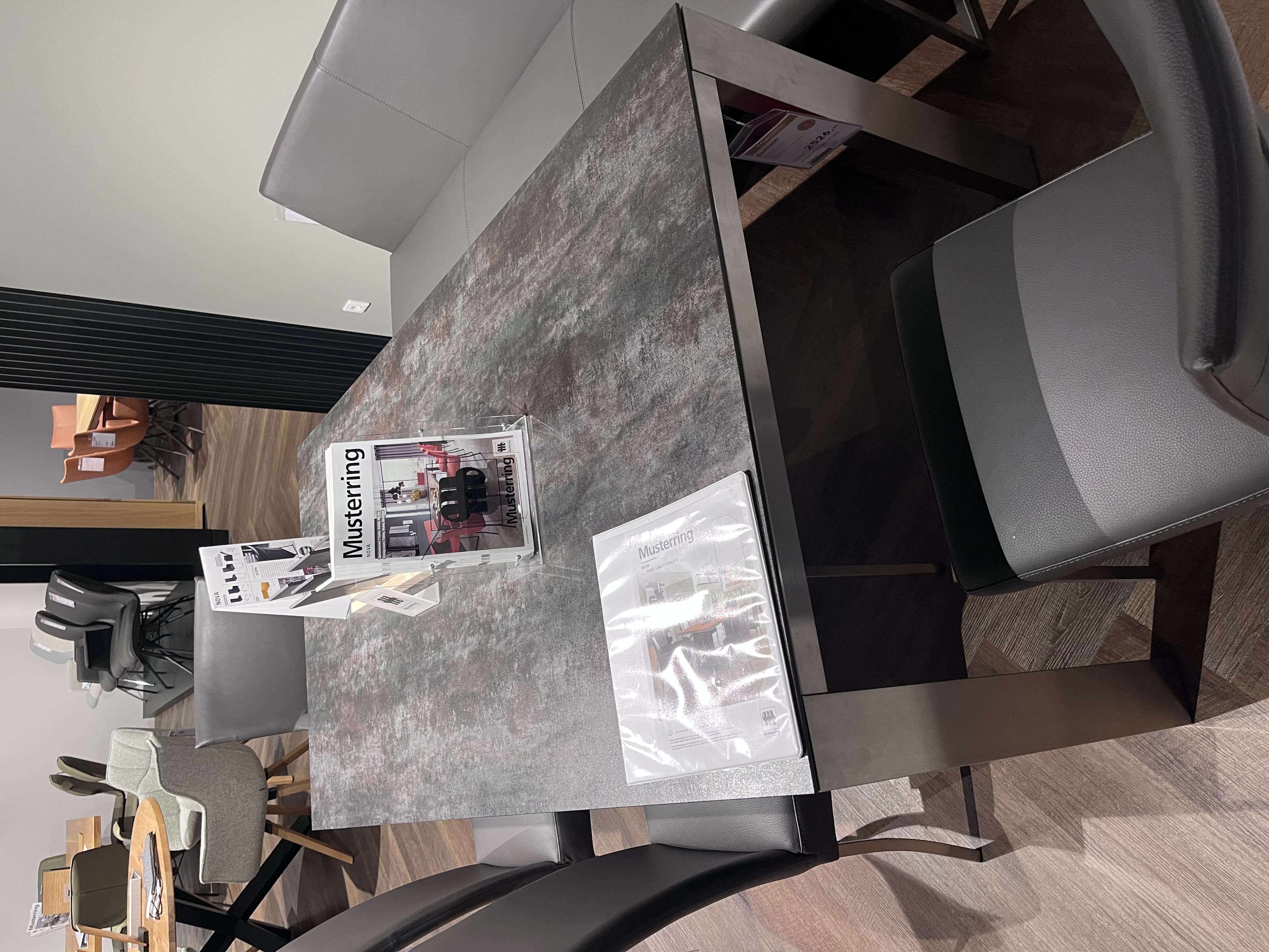 Musterring Esstisch MR NOVA ca. 180 x 100 cm, H:77 cm in Platte Keramik 1