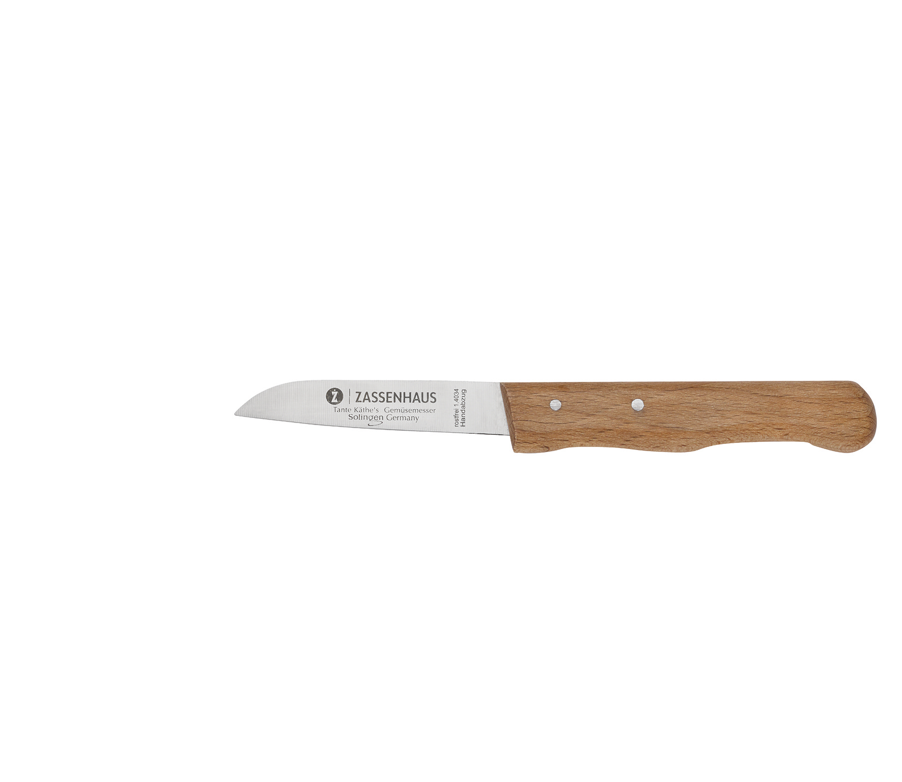 Küchenprofi Gemüsemesser in Natur Beige