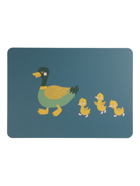 ASA Selection Tischset Kids in Farbe blau, Tier, Vogel