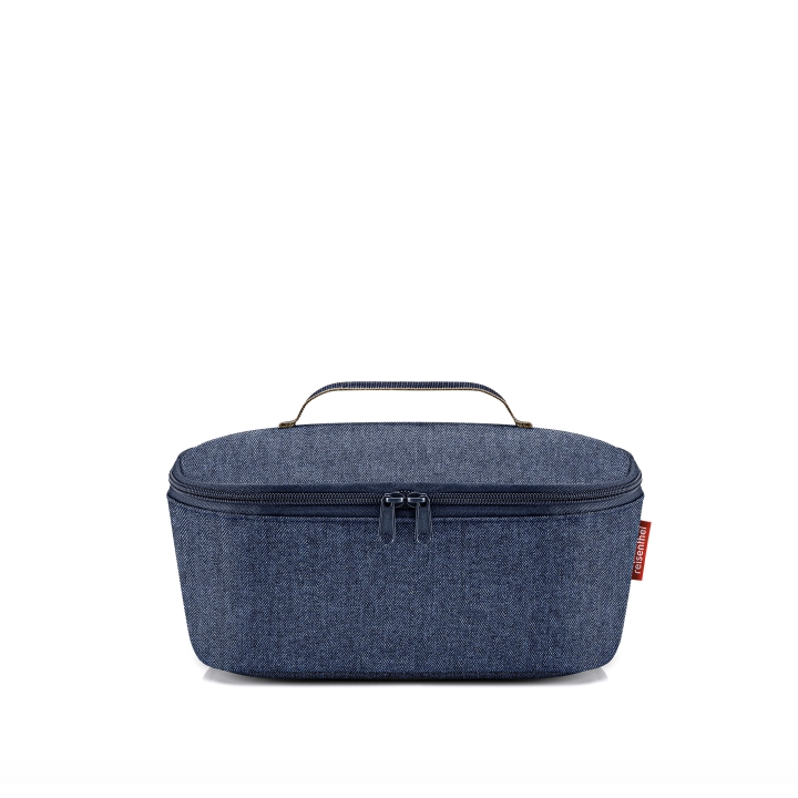 Reisenthel COOLERBAG M POCKET in Farbe herringbone dark blue