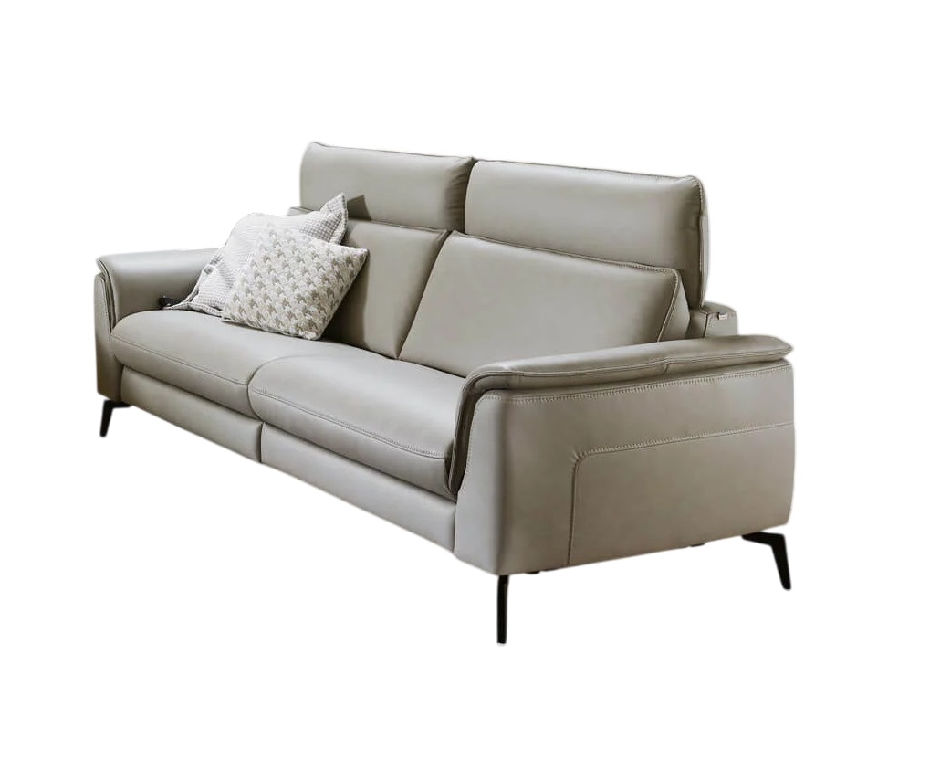 Hukla Sofa 3-sitzig HU-RL24088 in Leder Vivre pearl Hukla Sofa 3-sitzig HU-RL24088 in Leder Vivre pearl