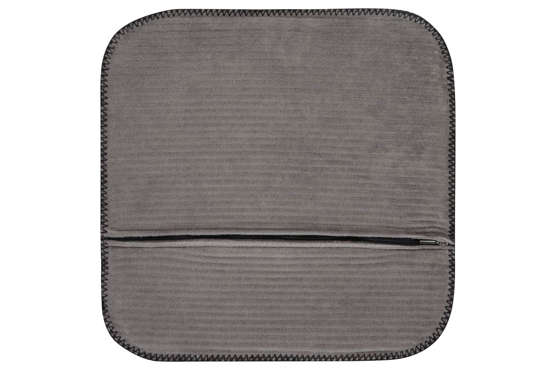Biederlack Kissenhülle 50x50cm KISSEN ca. 50x50cm in Fb. Feel Cord Dark, Tasche, Kissen, Schultertasche, Rucksack-Organiser, Reißverschluss