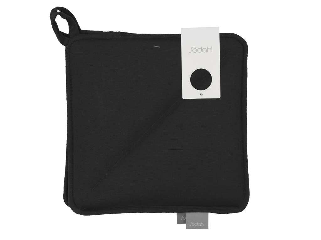 Södahl Topflappen in Farbe schwarz