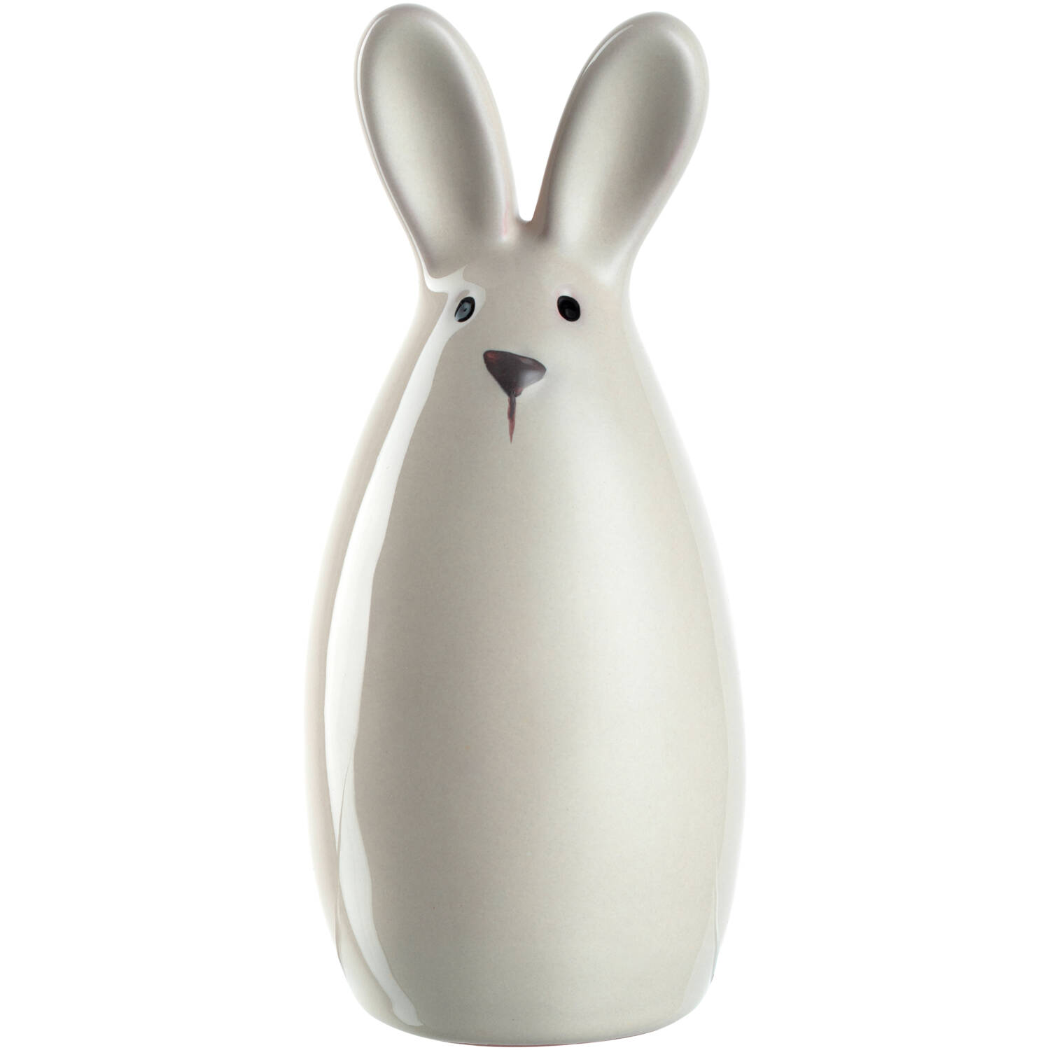 Leonardo Hase 12cm MILO in Farbe creme, Kunststofffigur, Hase, weiße Figur, Dekorationsfigur, Schnauze