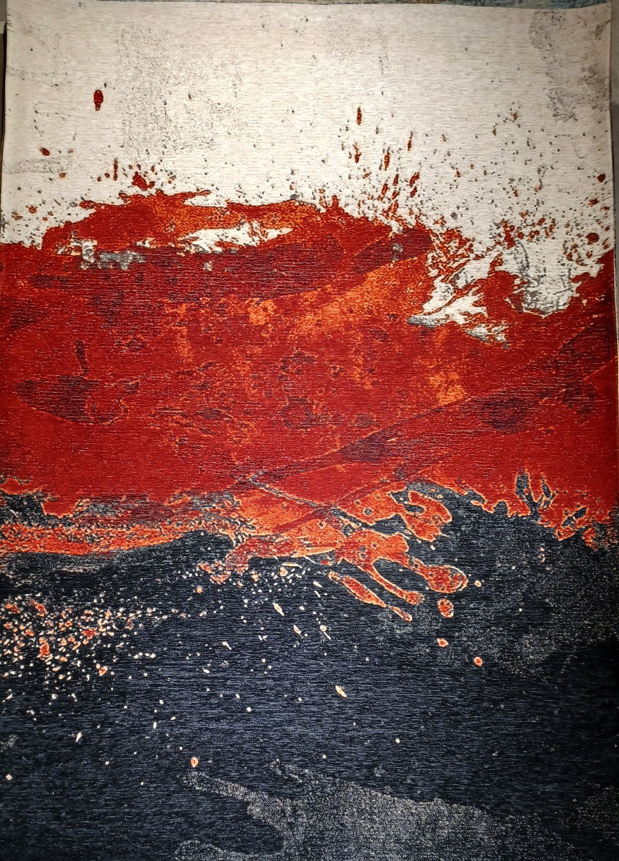 Theo Keller Webteppich Cosima ca. 160 x 230 cm in red multi