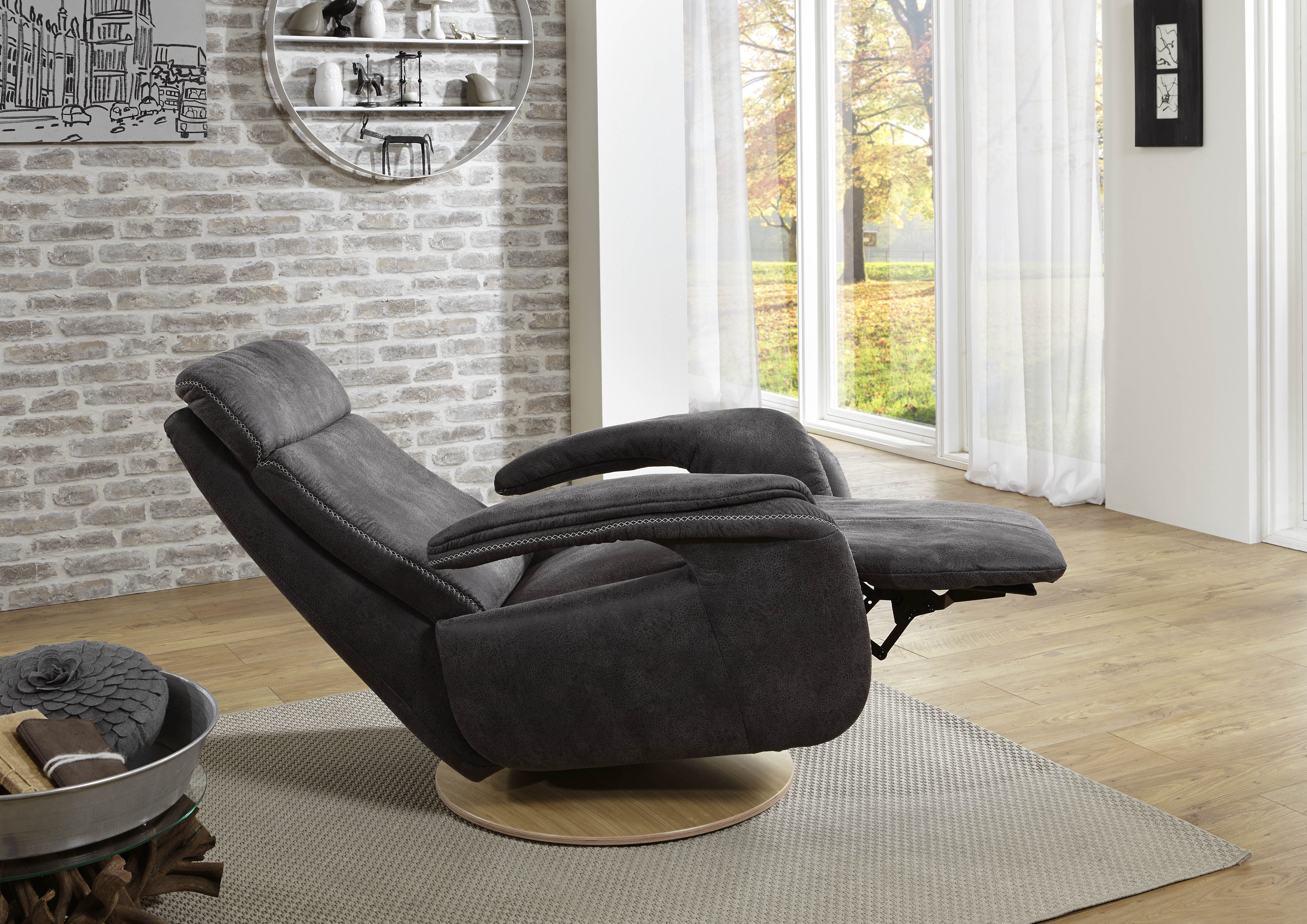 Modulmaster Sessel MM-ZE1035 in Stoff Taurus grau, Moebel, Stuhl, Sessel