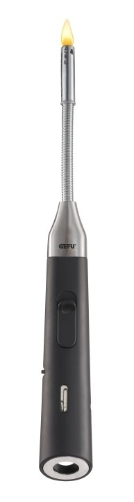 GEFU Stabfeuerzeug DRAGO schwarz/silber