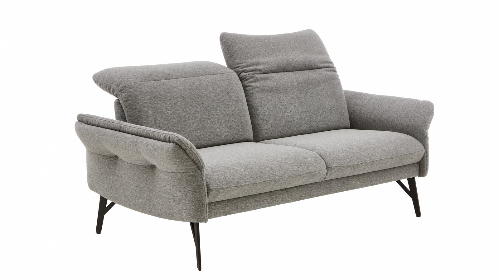 Himolla Sofa 2,5-sitzig 1385 ca. 183cm in Stoff Fashion gletscher