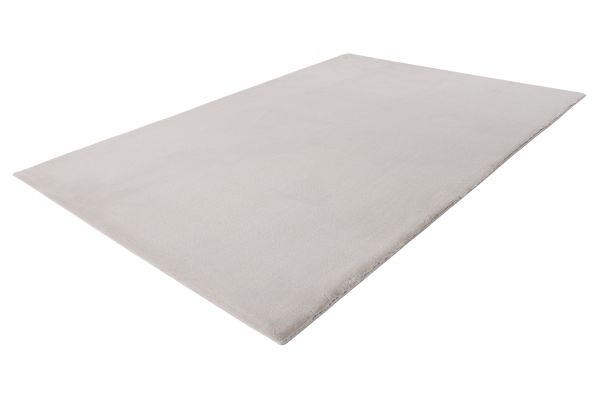 Webteppich SPIRIT ca. 80x150cm in Farbe silver Webteppich SPIRIT ca. 80x150cm in Farbe silver, Teppich, Flachgewebe, Nachtansicht, Lange rechteckige Form, Beige/ Hellgrau