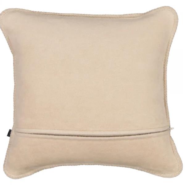 Cawö Kissen WE LOVE DOGS KISSENHÜLLE 50x50cm in Farbe natur/beige, Kissen, Dekoration für Zuhause