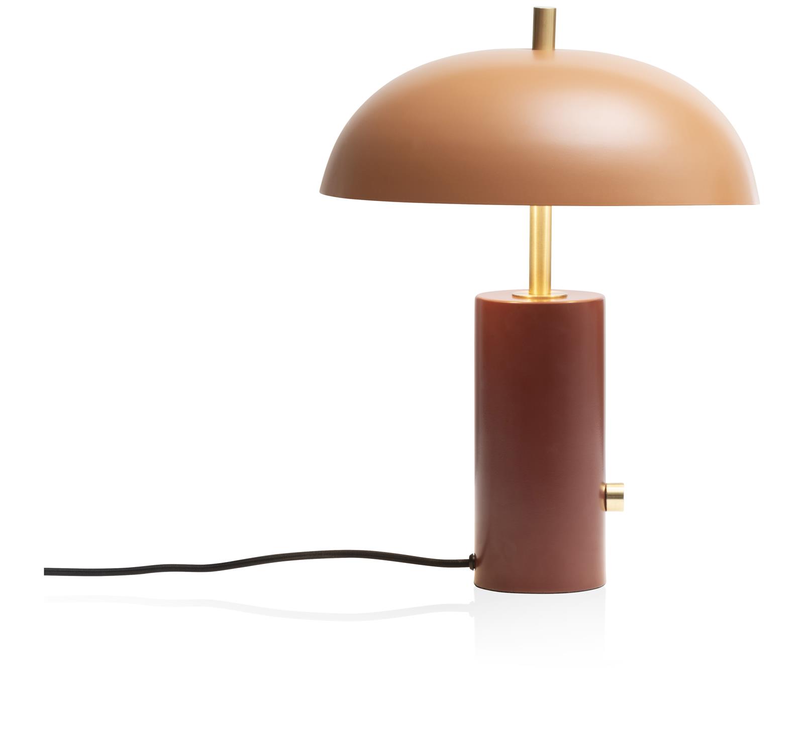 Coco Maison Tischlampe COCO MAISON ca. B30 H39 T30 cm in Hugo, orange