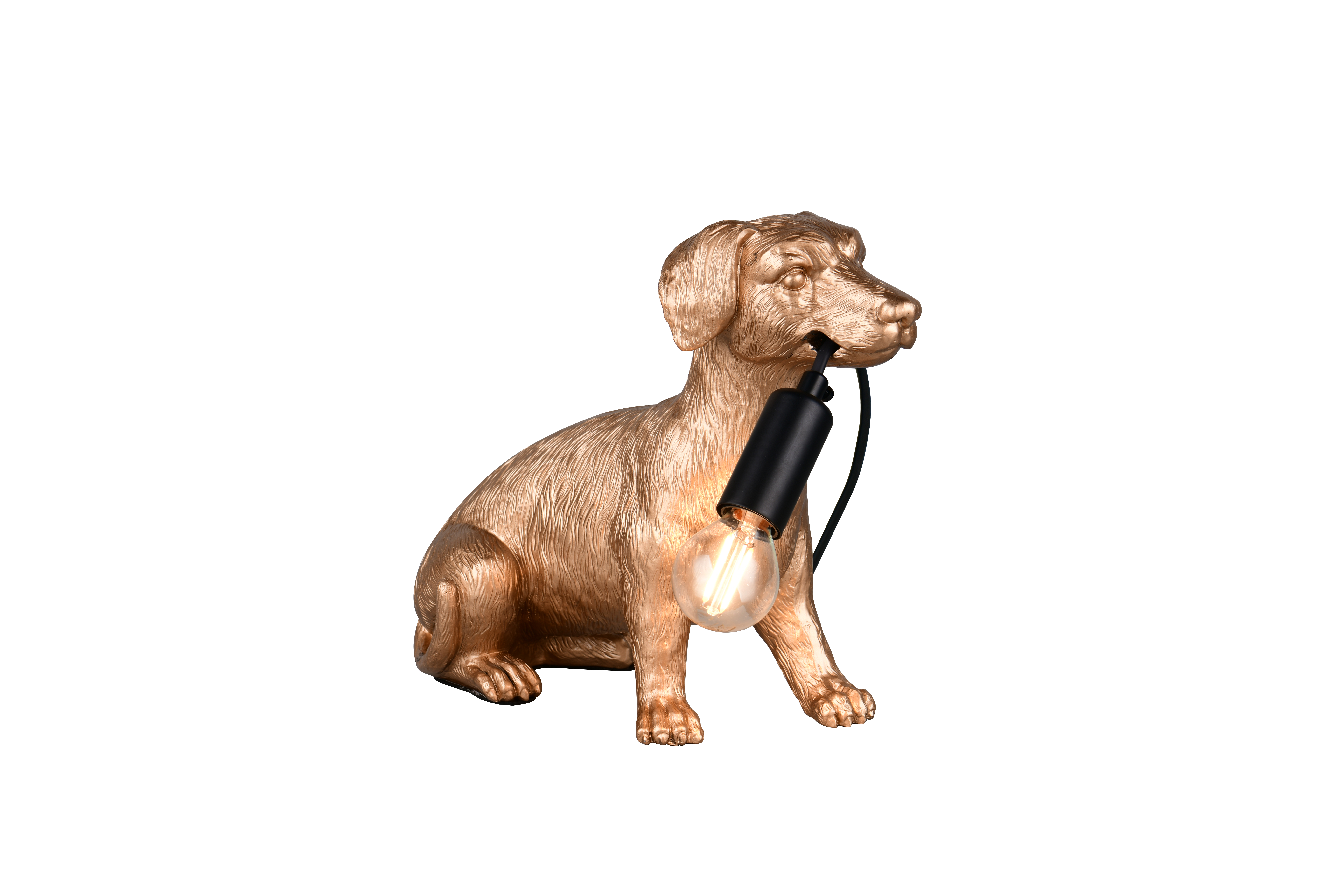 Reality Leuchten Tischleuchte RUDI in goldfbg.