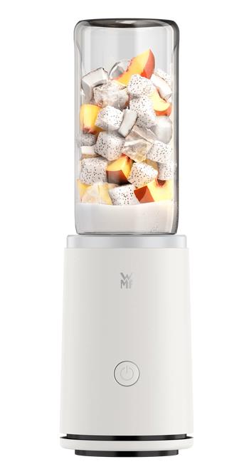 MIx&Go Touch Blender Sea Shell in MIx&Go Touch Blender Sea Shell in , Mixingbecher, Blenderflasche, Abnehmbares Messer, Steinobststücke, Kompakte Bauweise