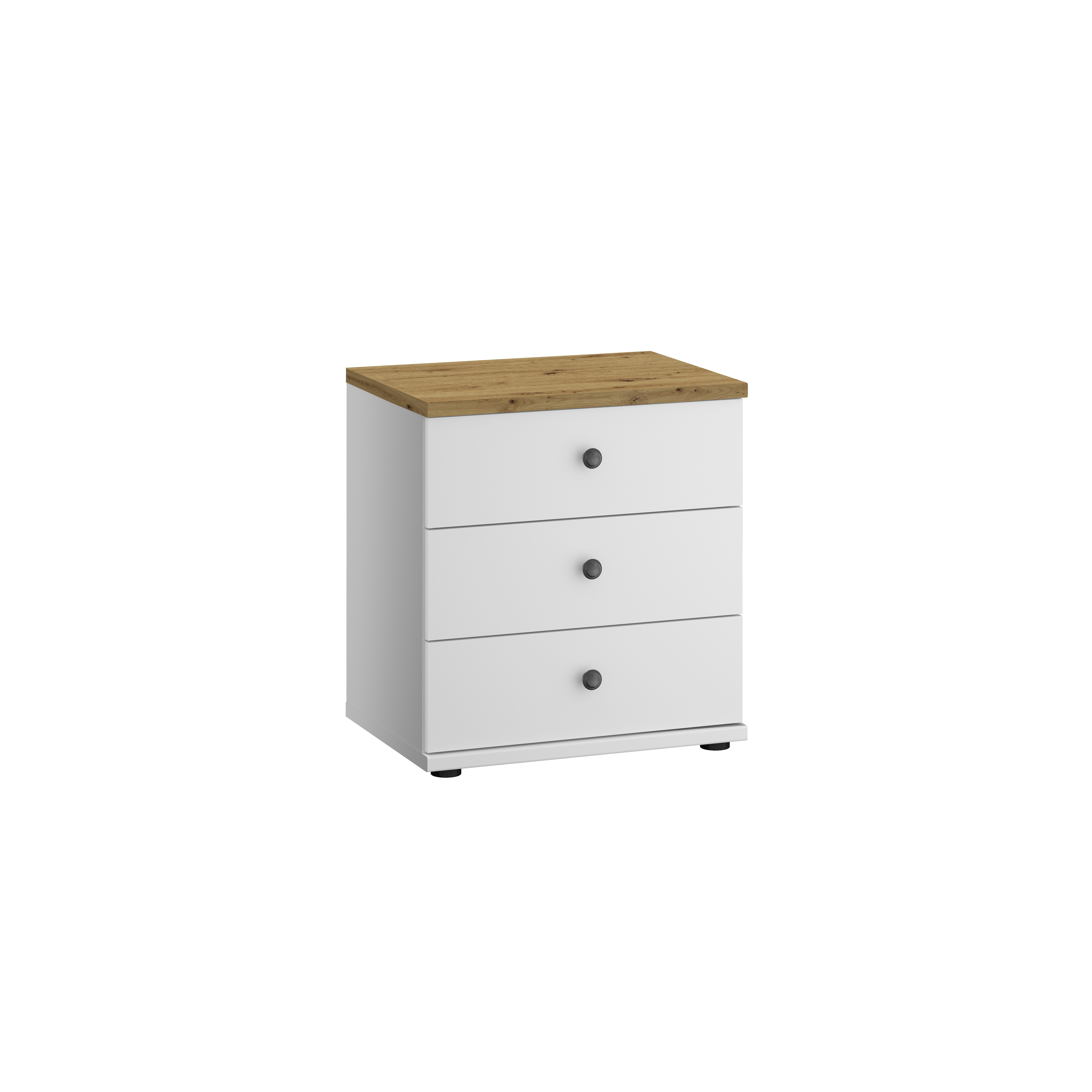 Wiemann Nachtschrank MARLOW in **Front/Korpus weiß 022