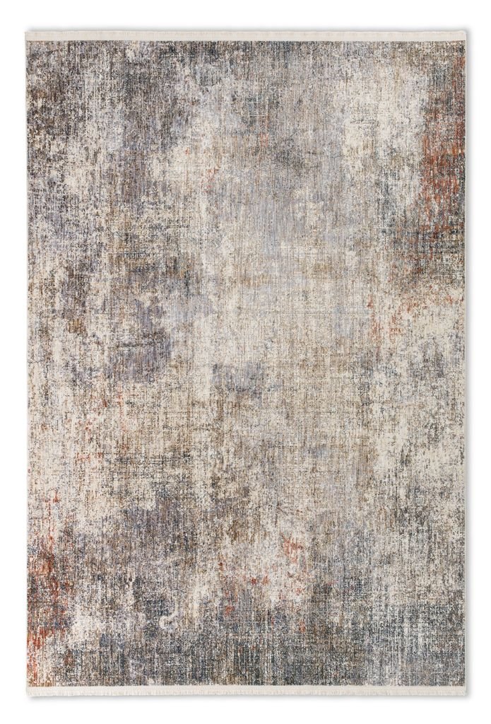 Golze & Söhne Teppiche Sarezzo ca. 133x190cm in Farbe Allover silber/beige, teppich, wohnzimmerteppich, abstrakt, muster, bunt