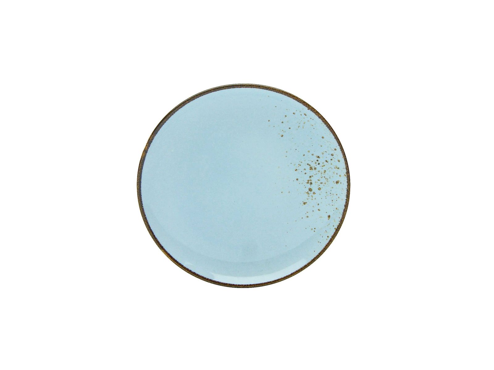 CreaTable Dessertteller Nature Collection in Farbe Lightblue glänzend