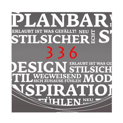 Gutmann Hocker BELLRIA in hellbraun, tote bag, grau, text design, canvas, runde henkel