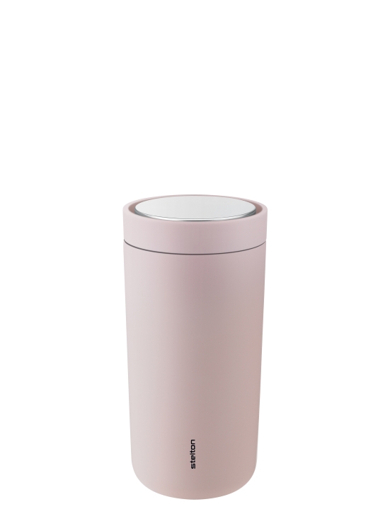 Stelton Thermobecher To Go Click 0,4 Liter in Farbe soft rose
