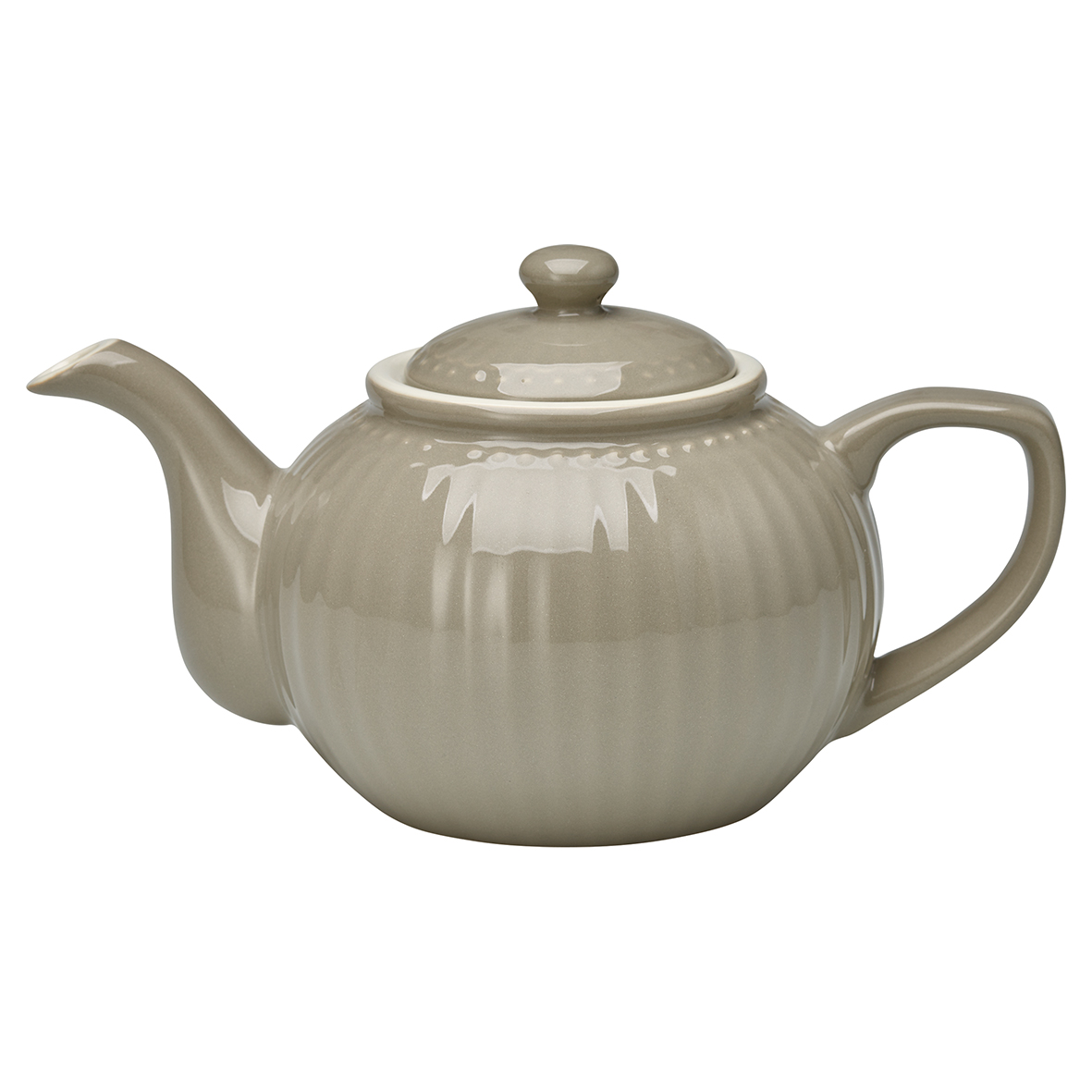 Teekanne ALICE ca. 1 Liter in Farbe warm grey