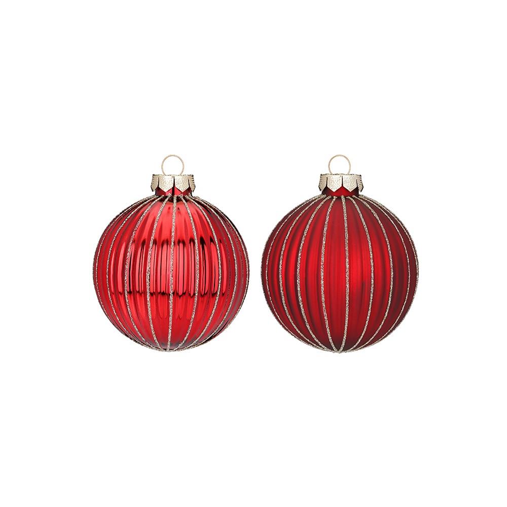 Kugel 8cm in Farbe Chianti (), Zubehor, Ohrring, Schmuck