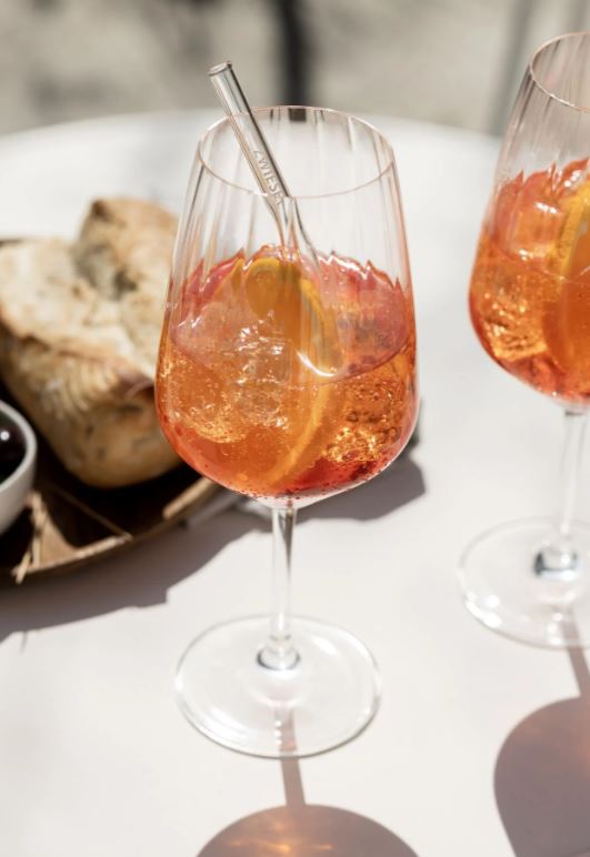 Zwiesel Glas Spritzglas 4er-Set BLOSSOM in Farbe transparent Zwiesel Glas Spritzglas 4er-Set BLOSSOM in Farbe transparent, Weinglas, Rotwein, Sangria, Stielglas, Glas mit Strohhalm