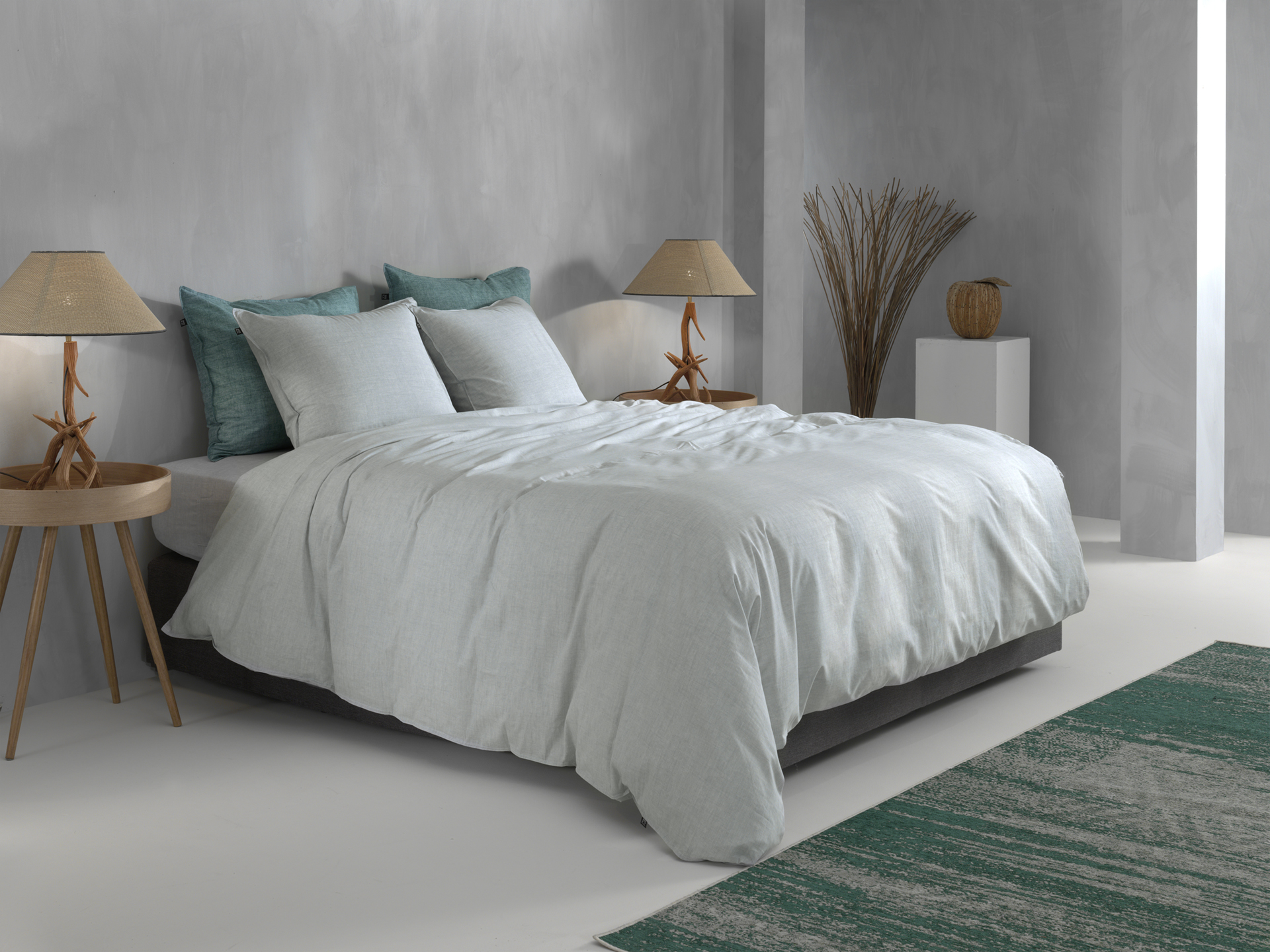 Heckettlane Bettwäsche ca. 155x220cm in Farbe Dove-Grey