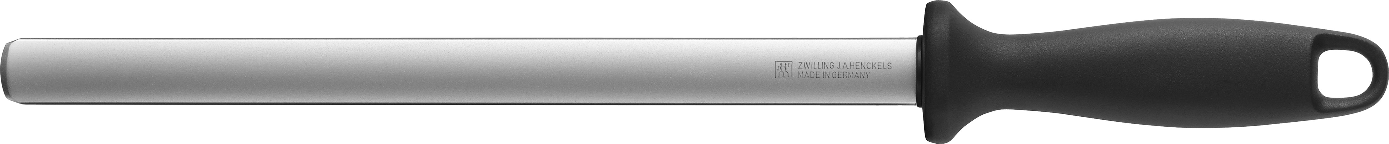 Zwilling Wetzstahl oval 26cm in Farbe Metallfarben/Schwarz