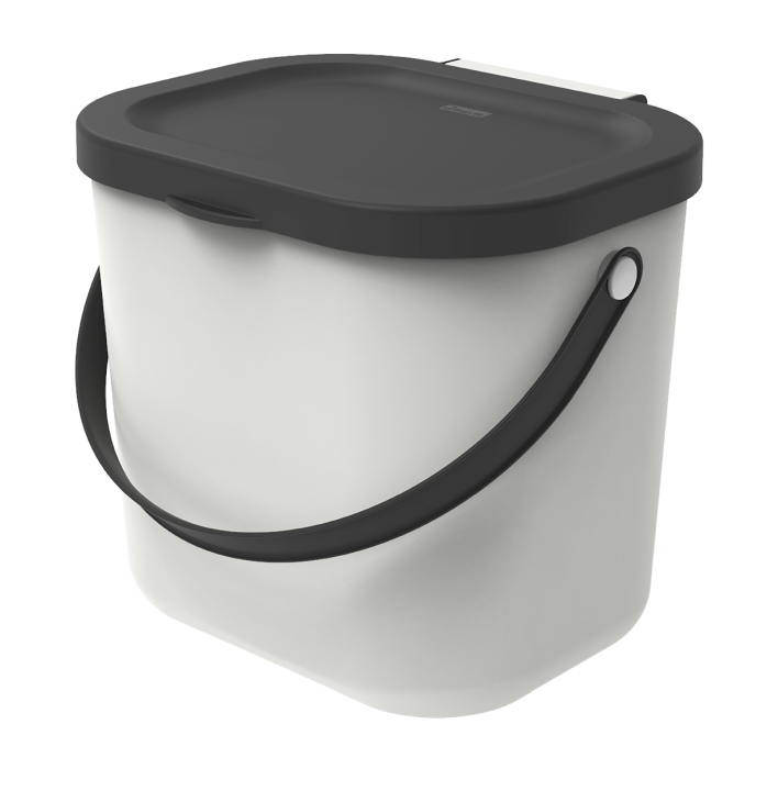 Rotho Recycling Müllsystem ALBULA in Farbe Mistletoe White