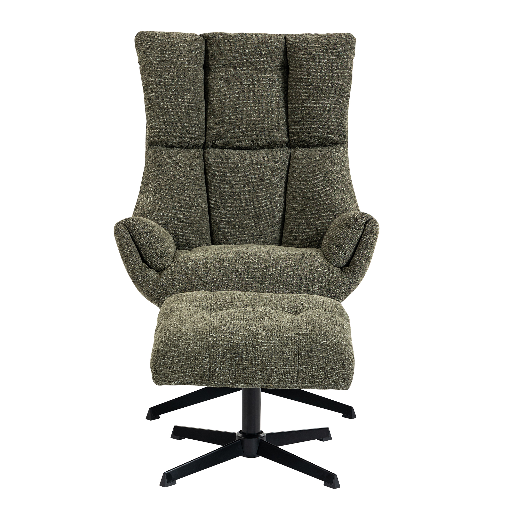 Relaxsessel mit Hocker Relaxsessel mit Hocker, Schreibtischstuhl, Highback-Stuhl, Gartenstuhl, Bezug aus Gewebe, Schwingsessel