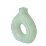 Boltze Vase Tiffy in Farbe Glas lackiert hellgrün