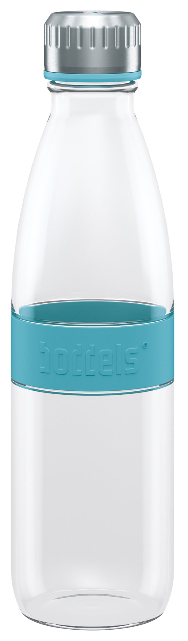 Trinkflasche Dree 650ml in Türkisblau mit Neoprentasche